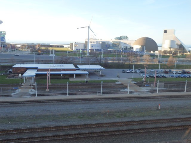 Foto: estación de Amtrak - Cleveland (Ohio), Estados Unidos