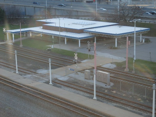 Foto: estación de Amtrak - Cleveland (Ohio), Estados Unidos