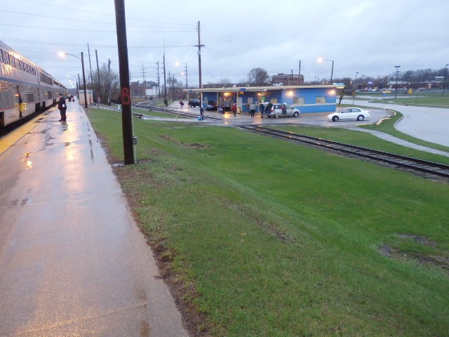 Foto: estación de Amtrak - South Bend (Indiana), Estados Unidos