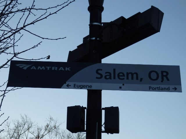 Foto: estación de Amtrak - Salem (Oregon), Estados Unidos