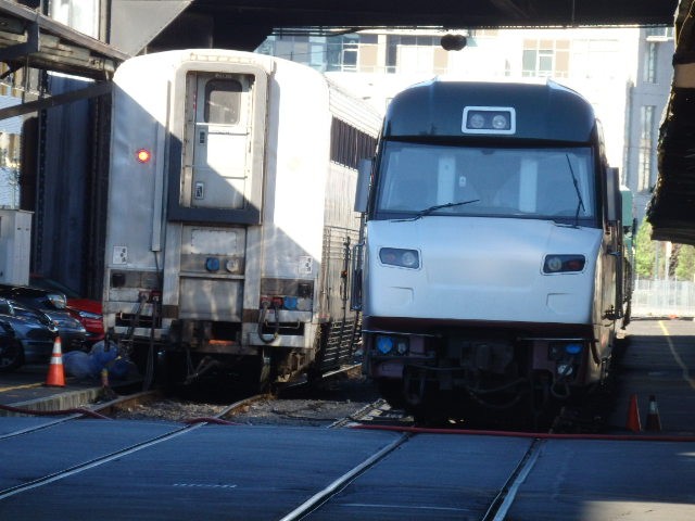 Foto: tren Cascades en estación Portland - Portland (Oregon), Estados Unidos