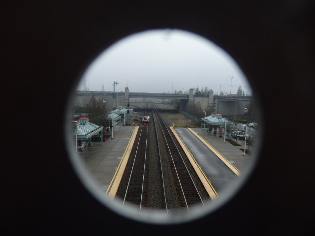 Foto: estación del Sounder (ramal sur) - Auburn (Washington), Estados Unidos