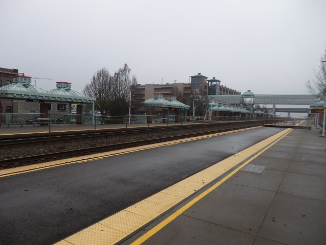 Foto: estación del Sounder (ramal sur) - Auburn (Washington), Estados Unidos