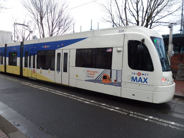 Foto: el metrotranvía MAX - Portland (Oregon), Estados Unidos