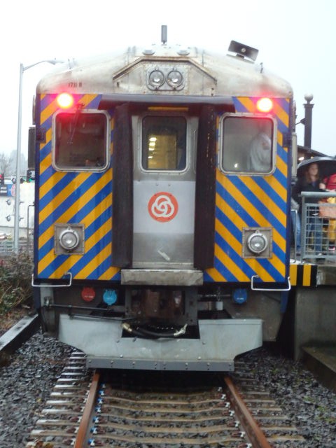 Foto: tren WES en estación Beaverton - Beaverton (Oregon), Estados Unidos