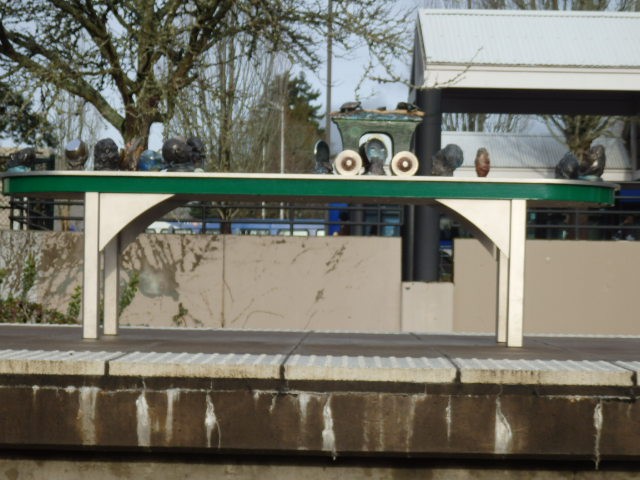 Foto: estación del WES - Tigard (Oregon), Estados Unidos