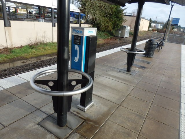 Foto: estación del WES - Tigard (Oregon), Estados Unidos