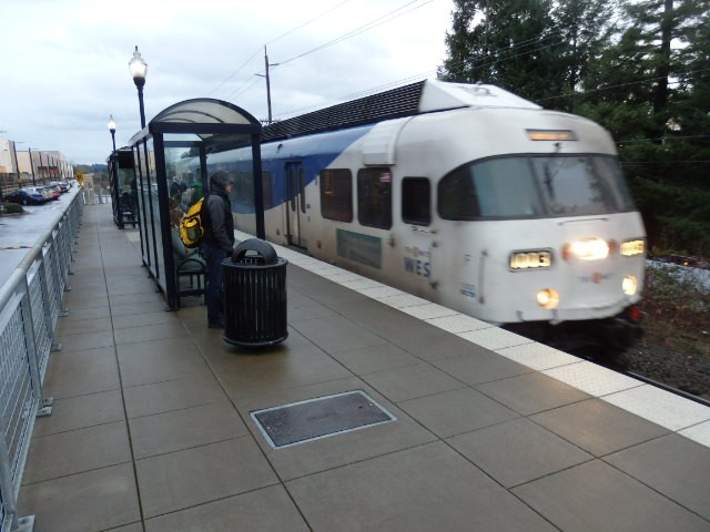 Foto: estación Hall/Nimbus del WES - Beaverton (Oregon), Estados Unidos