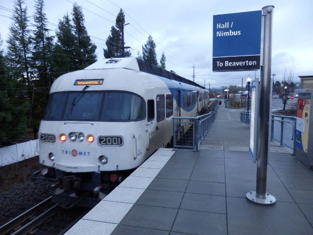 Foto: estación Hall/Nimbus del WES - Beaverton (Oregon), Estados Unidos