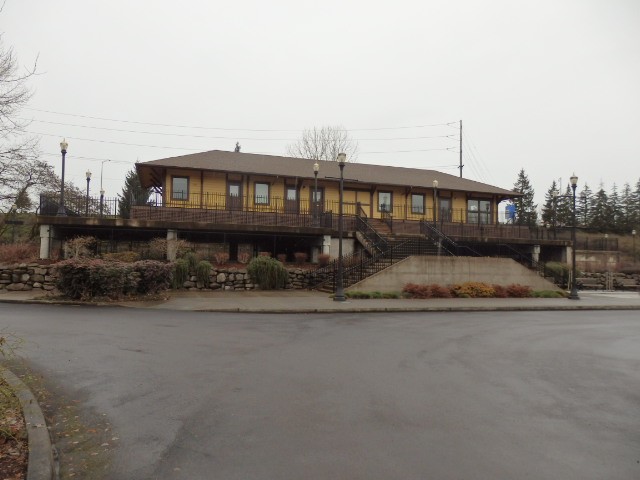 Foto: estación del Southern Pacific reconstruida - Oregon City (Oregon), Estados Unidos