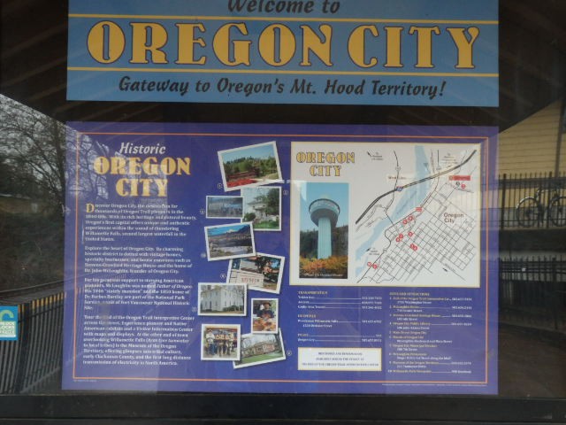 Foto: estación de Amtrak - Oregon City (Oregon), Estados Unidos