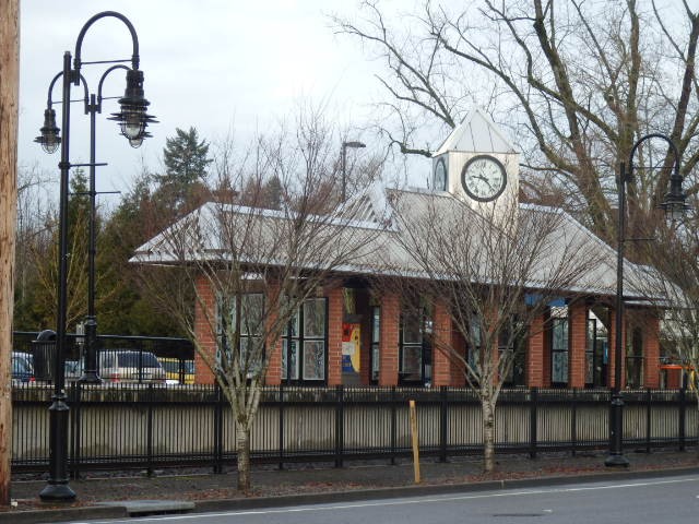 Foto: estación del WES - Tualatin (Oregon), Estados Unidos