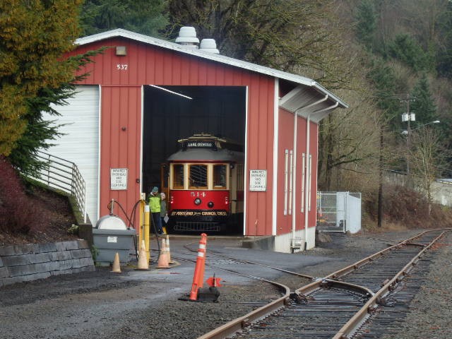 Foto: Willamette Shore Trolley (Tranvía de la Ribera del Willamette) - Lake Oswego (Oregon), Estados Unidos