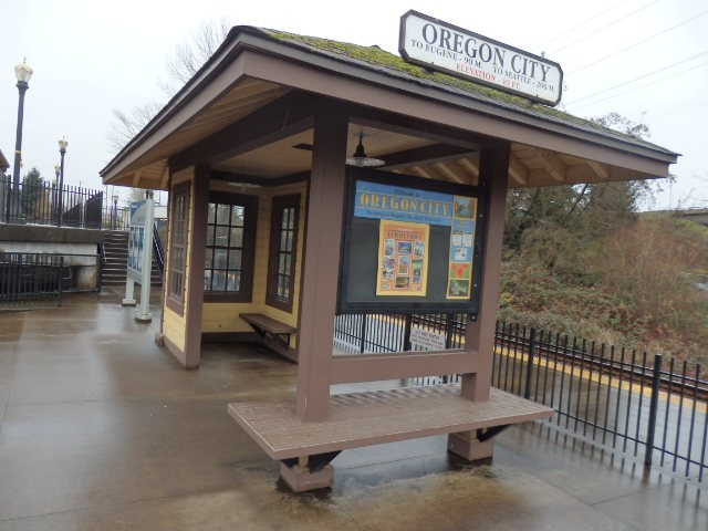 Foto: refugio de la estación - Oregon City (Oregon), Estados Unidos