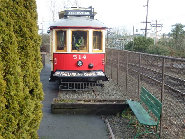 Foto: Willamette Shore Trolley (Tranvía de la Ribera del Willamette) - Lake Oswego (Oregon), Estados Unidos