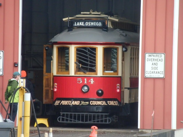 Foto: Willamette Shore Trolley (Tranvía de la Ribera del Willamette) - Lake Oswego (Oregon), Estados Unidos