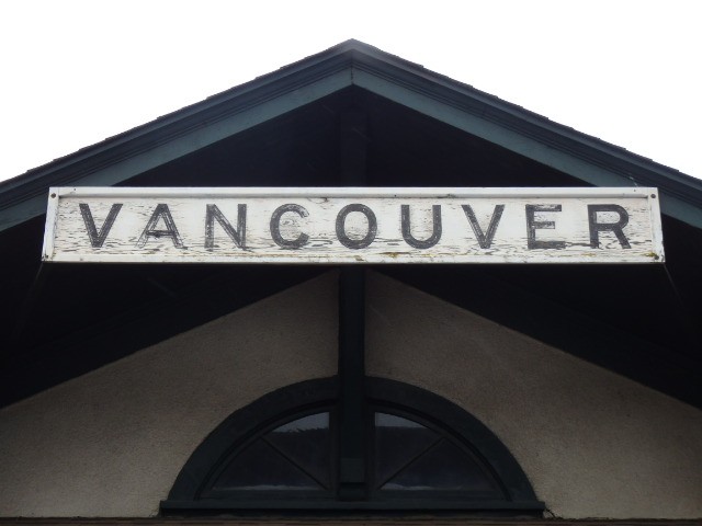 Foto: nomenclador de la estación - Vancouver (Washington), Estados Unidos