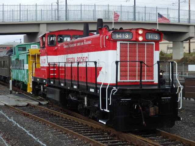 Foto: tren turístico del Centro del Patrimonio Ferroviario de Oregón - Portland (Oregon), Estados Unidos