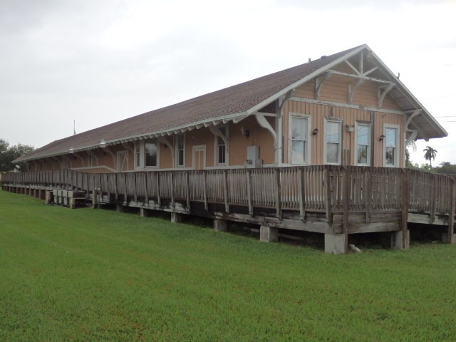 Foto: réplica de la estación Homestead - Florida City (Florida), Estados Unidos