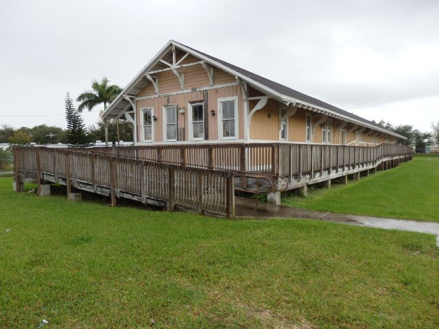 Foto: réplica de la estación Homestead - Florida City (Florida), Estados Unidos