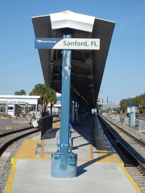 Foto: estación de Amtrak - Sanford (Florida), Estados Unidos