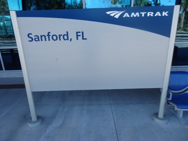 Foto: estación de Amtrak - Sanford (Florida), Estados Unidos