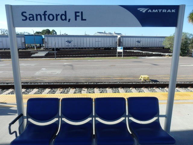 Foto: estación de Amtrak - Sanford (Florida), Estados Unidos