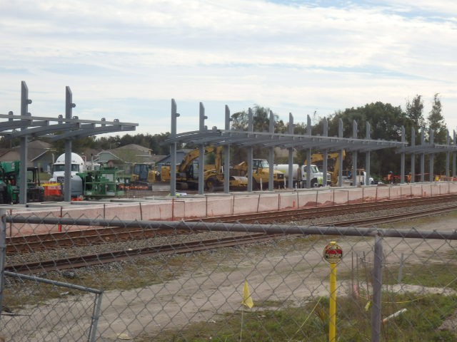 Foto: futura estación de SunRail - Meadow Woods (Florida), Estados Unidos