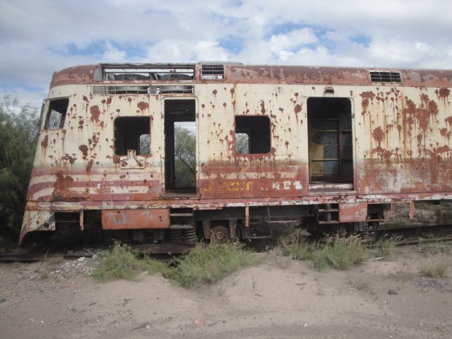 Foto: coche motor del FC San Martín - Pichi Ciego (Mendoza), Argentina