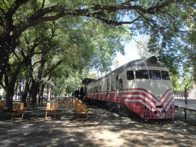 Foto: ex coche motor del FC San Martín - Libertador General San Martín (Mendoza), Argentina