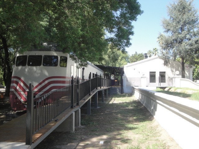 Foto: ex coche motor del FC San Martín - Libertador General San Martín (Mendoza), Argentina