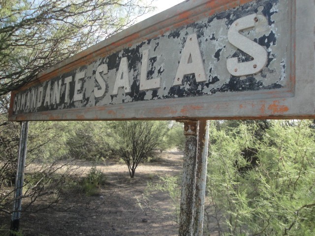 Foto: ex estación del FC San Martín - Comandante Salas (Mendoza), Argentina