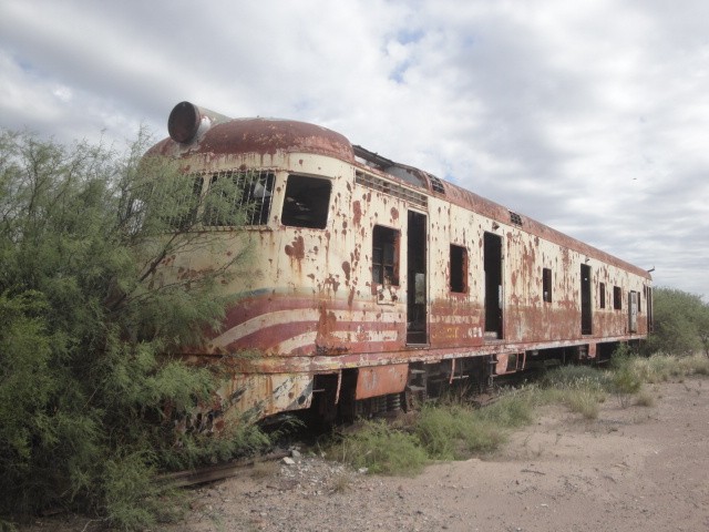 Foto: coche motor del FC San Martín - Pichi Ciego (Mendoza), Argentina