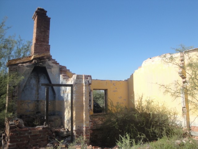 Foto: ex estación del FC San Martín - Comandante Salas (Mendoza), Argentina