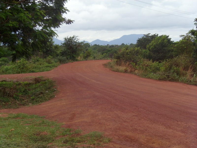 Foto: camino local - Lethem, Guyana