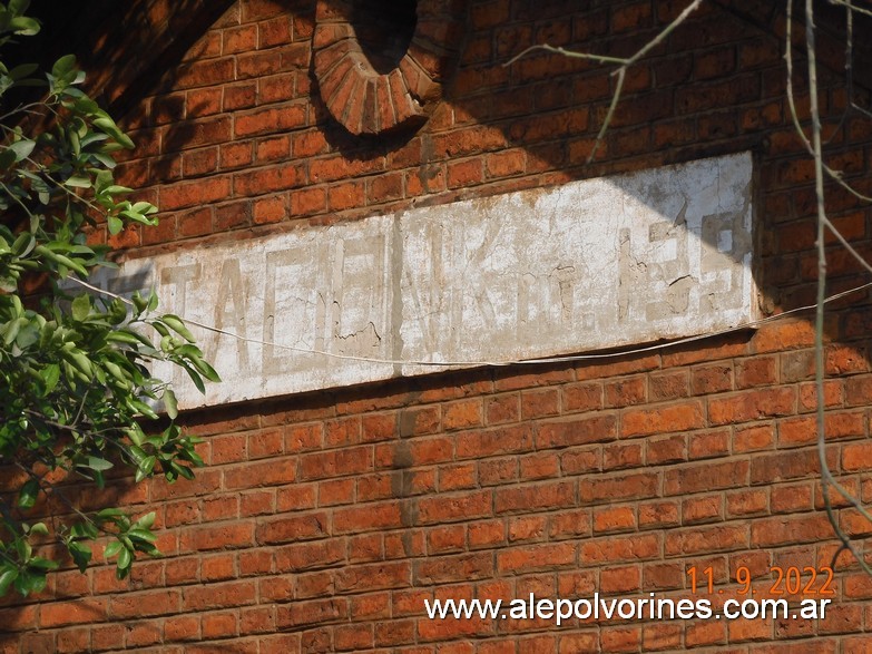 Foto: Estación Palo Santo - Palo Santo (Formosa), Argentina