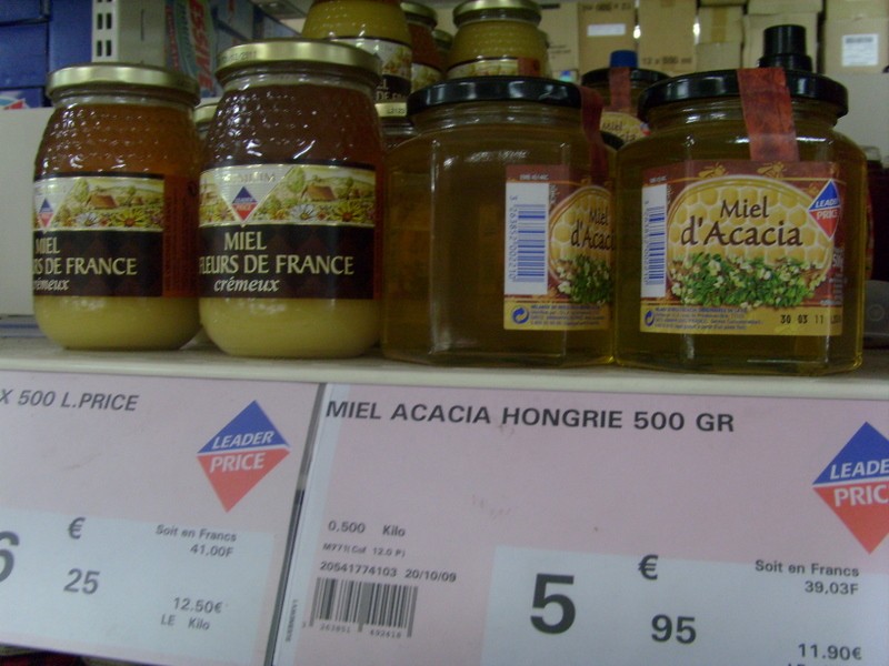 Foto: miel de Francia y de Hungría - Cayena, Guyana Francesa