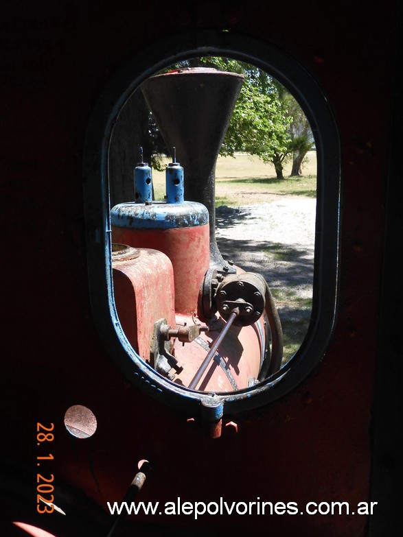 Foto: Colonia Valdense ROU - Locomotora Decauville - Colonia Valdense (Colonia), Uruguay