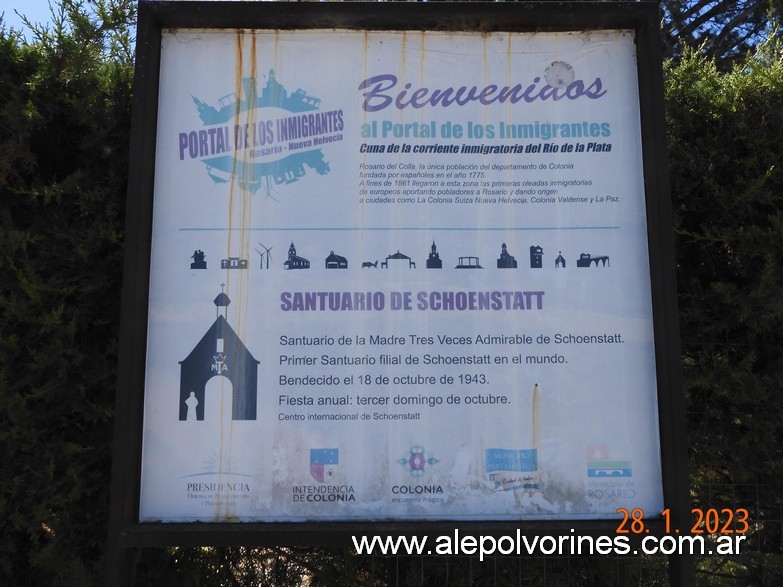 Foto: Nueva Helvecia ROU - Capilla Schoenstatt - Colonia Suiza (Colonia), Uruguay