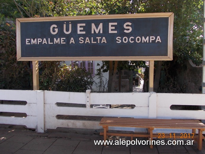 Foto: Estación Güemes - General Guemes (Salta), Argentina