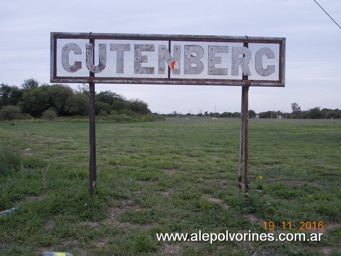 Foto: Estación Gutenberg - Gutenberg (Córdoba), Argentina