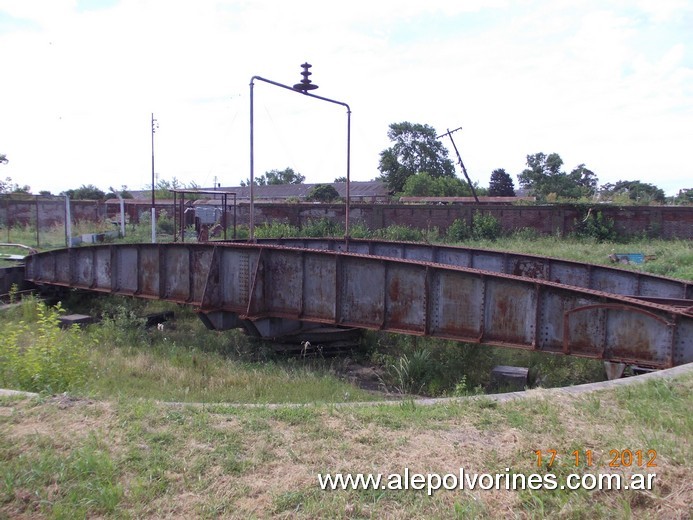 Foto: Estación Haedo - Mesa Giratoria - Haedo (Buenos Aires), Argentina