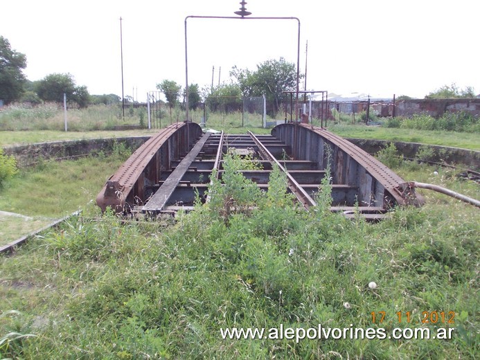 Foto: Estación Haedo - Mesa Giratoria - Haedo (Buenos Aires), Argentina