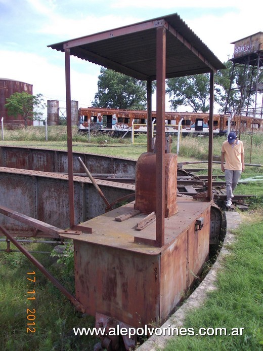 Foto: Estación Haedo - Mesa Giratoria - Haedo (Buenos Aires), Argentina