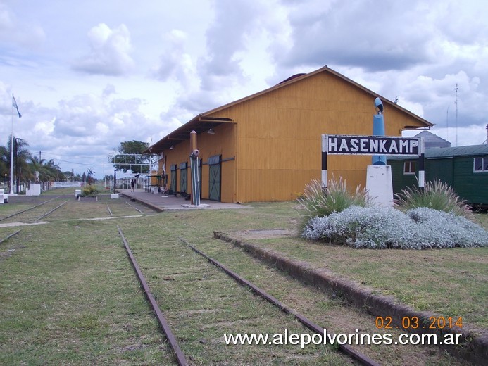 Foto: Estación Hasenkamp - Hasenkamp (Entre Ríos), Argentina