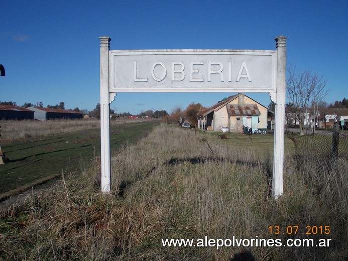 Foto: Estación Loberia - Loberia (Buenos Aires), Argentina