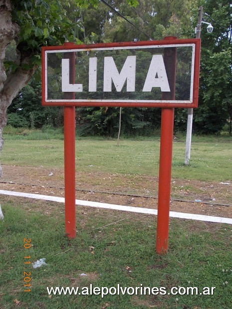 Foto: Estación Lima - Lima (Buenos Aires), Argentina