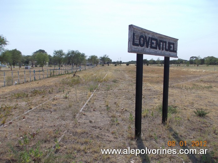 Foto: Estación Loventuel - Loventuel (La Pampa), Argentina