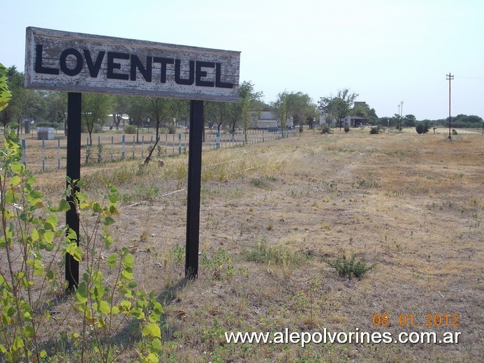 Foto: Estación Loventuel - Loventuel (La Pampa), Argentina