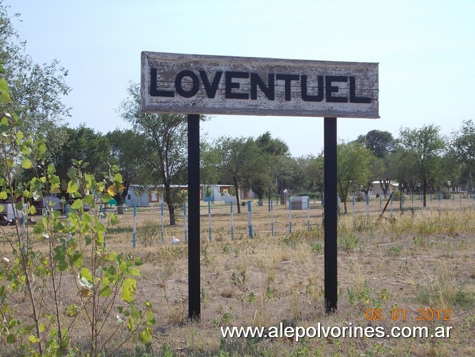 Foto: Estación Loventuel - Loventuel (La Pampa), Argentina